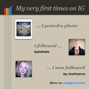 statigram first time